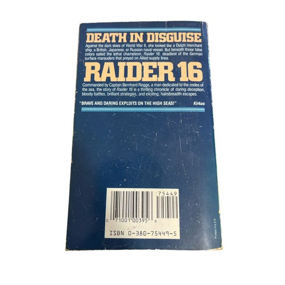 Raider 16 1988 Edwin P Hoyt WW2 World War 2 Submarine USS Tang - Picture 2 of 4